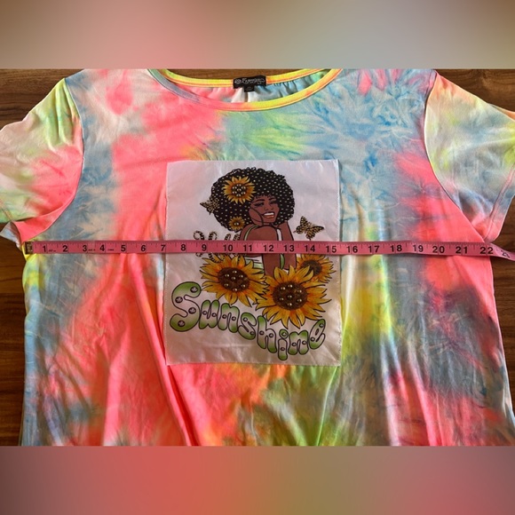 Top Fashion of NY Tie Dye Graphic Tee - Picture 4 of 6